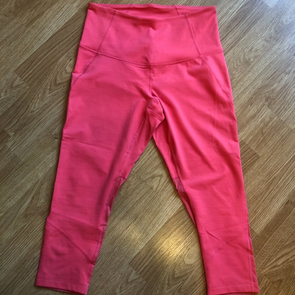 Zella Leggings w/Mesh Panel